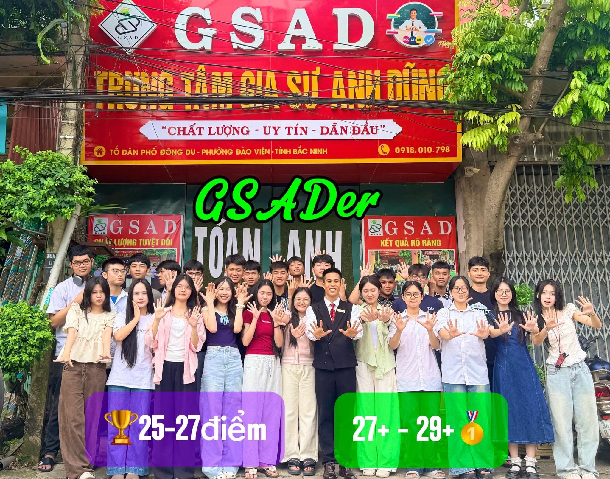 Luyện thi THPT Quốc gia cùng GSAD